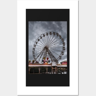 Blackpool beach Posters and Art